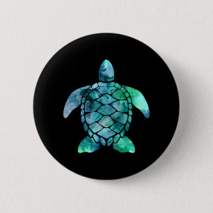 Sparen het Zee van de schildpadden van de Zeeschil Ronde Button 5,7 Cm