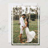 Sparen Onze Datum Moderne Berichten van de Foto sp (Achterkant)