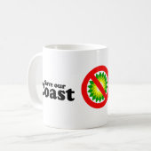 SPAREN ONZE KUST KOFFIEMOK (Voorkant links)