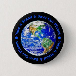 Sparen Onze Planet Button
