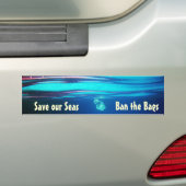 Sparen onze Zeeen - Ban de Bumpersticker van Marke (Op auto)