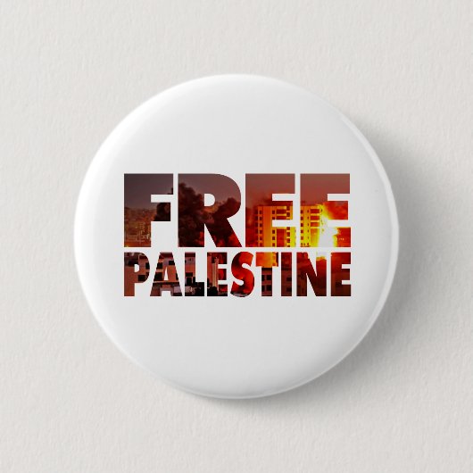 Sparen Palestine Pinback Button (Voorkant)