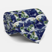 Sparen Planet & de mode van de Liefde Aarde, Zaken Stropdas (Opgerold)