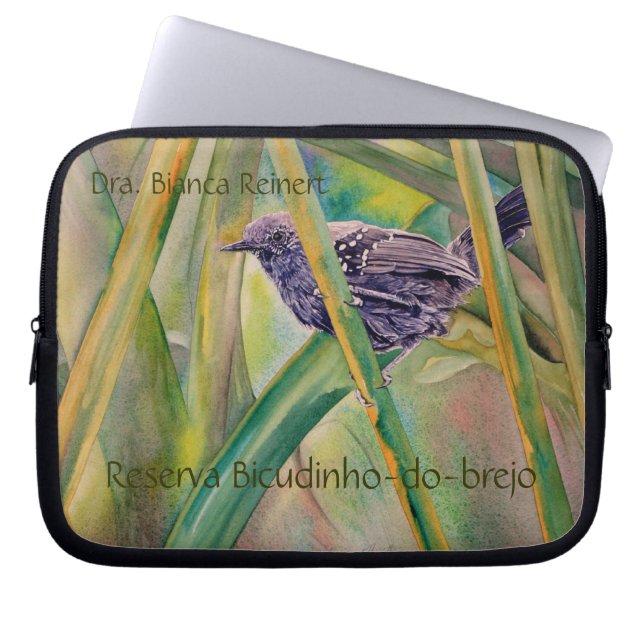 Sparen Wilde Natuur - Marsh Antwren  Laptop Sleeve (Voorkant)