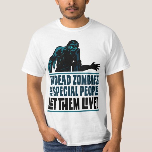 Sparen Zombies (in kleur) T-shirt (Voorkant)