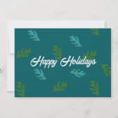 Sparentwijgen - Geur van een gelukkig bos  Feestdagenkaart (Voorkant)