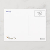 Sparing Moose Wildlife Series # 12 Briefkaart (Achterkant)