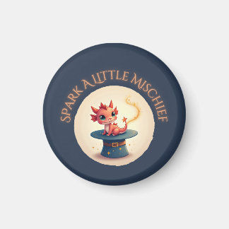 Spark a Little Mischief - Magische Drakenmagneet Magneet