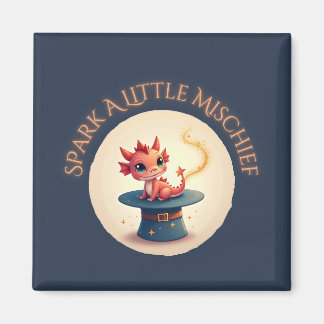 Spark a Little Mischief - Magische Drakenmagneet Magneet