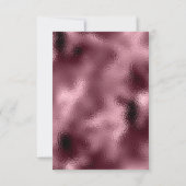 Spark Glitter Drips Roze Bruidsrood Zoete 16e Kaart (Achterkant)