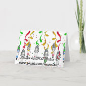 Spark Plugs Season's Greetings Kaart (Achterkant)