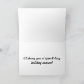 Spark Plugs Season's Greetings Kaart (Binnen)