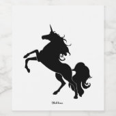 Spark wijn etiketten (Enkel label)