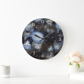 Sparkat rond de muur grote klok (Huis)