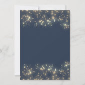 Sparke luxe dennenbranche corporate Christmas Kaart (Achterkant)