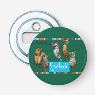 Sparkeeta flesopener button flesopener