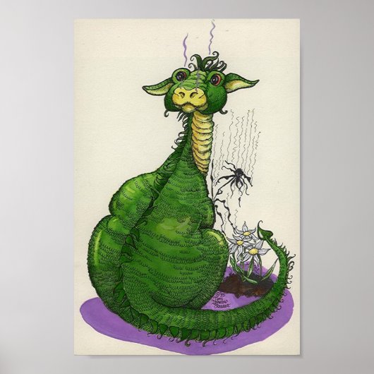 Sparkie the Dragon Poster (Voorkant)