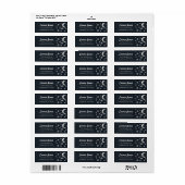 Sparking Night Sky Etiket (Full Sheet)