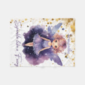Sparkle als een fee fleece deken (Voorkant (Horizontaal))