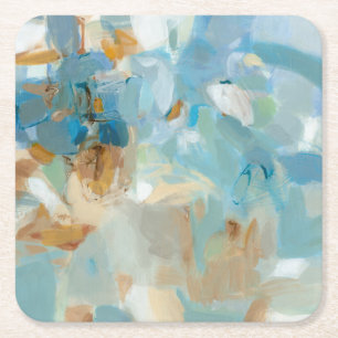 Sparkle Beach Vierkante Kartonnen Onderzetter