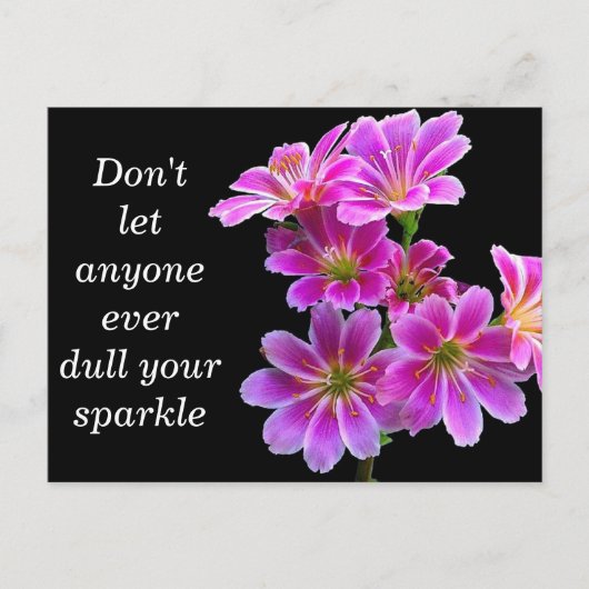 "Sparkle" - Carte Art Photoshop (Devant)