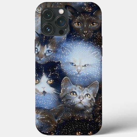 Sparkle Cats Case-Mate iPhone Case (Achterkant)