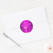 Sparkle Cocktail & Heels Bachelorette Sticker (Envelop)