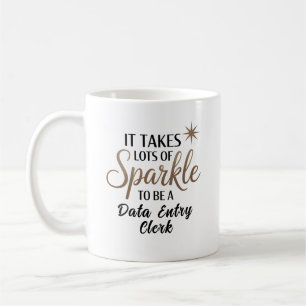 Sparkle Data Entry Clerk Koffiemok