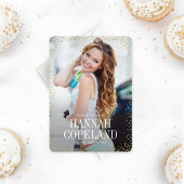 Sparkle Delight Graduation Faire-part Invitation