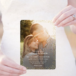 Sparkle Delight Photo Wedding Invitation SDE Bedankkaart