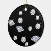 Sparkle Diamonds Keramisch Ornament (Links)