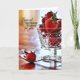 Sparkle en Joy Verjaardag Wens Kaart