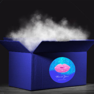 Sparkle en Vier met Sweet 16th -Bridal Pink Ronde Sticker