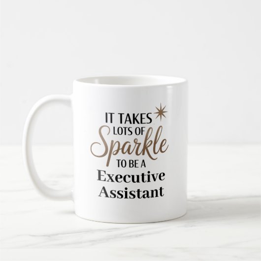Sparkle Executive Assistant Koffiemok (Links)