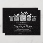 Sparkle Gift Chrismas Uitnodiging (Voorkant / Achterkant)