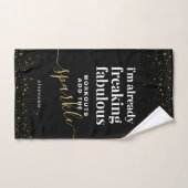 Sparkle Girly Funny Gym Handdoek (Handdoek)