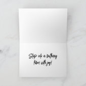 Sparkle Glam Stiletto Verjaardag Kaart (Binnen)