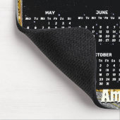 Sparkle Glitter girly marmeren kunst grijs goud 20 Muismat (Hoek)