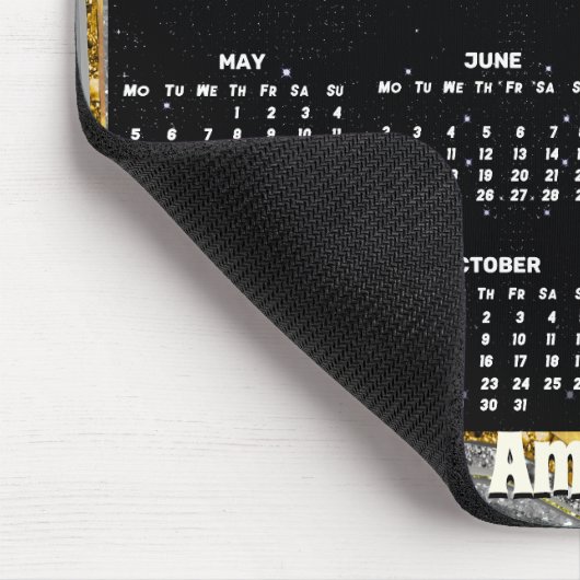 Sparkle Glitter girly marmeren kunst grijs goud 20 Muismat (Hoek)