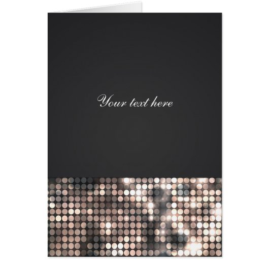 Sparkle Glitter Sequins Glamor Hartelijk dank (Voorkant)