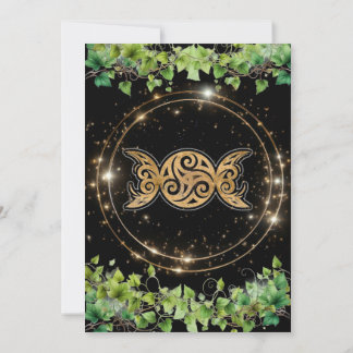 Sparkle Gold Botanic Céleste Faire-part de mariage