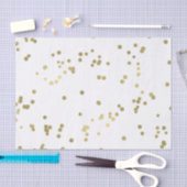 Sparkle Gold Confetti Tissuepapier (Craft)