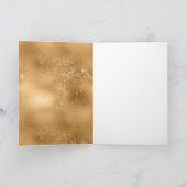 Sparkle Gold Eenhoorn Kaart (Binnen)