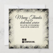 Sparkle Gold Universal Employed Day Card Kaart (Achterkant)