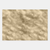 Sparkle Green Glitz Gold Glitter Inpakpapier Vel (Voorkant 2)