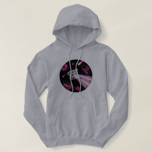 Sparkle Grill Bling Hoodie ✨👄 (Design voorkant)