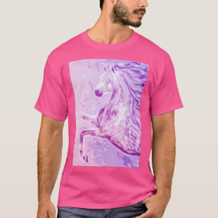 Sparkle Horse Pinks en Lavender T-shirt