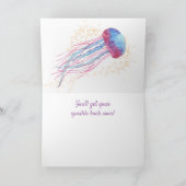 Sparkle Jellyfish krijgt een goed idee Kaart (Binnen)