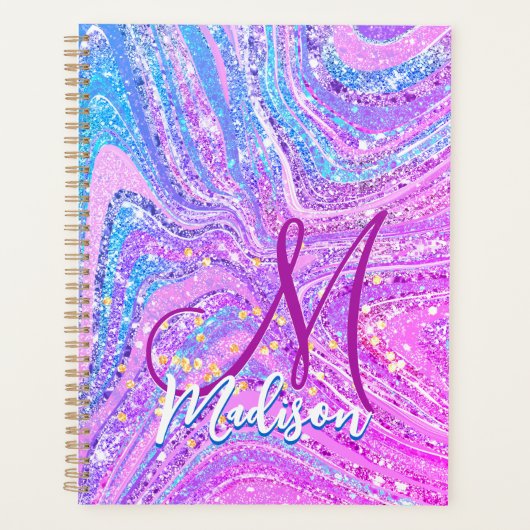 Sparkle licorne arc-en-ciel arc-en-ciel marbre art (Devant)