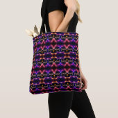 Sparkle Light Heart Canvas tas (Dichtbij)